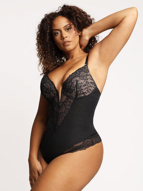 Body Modelador Feminino de Renda - Compre 1 Leve 2