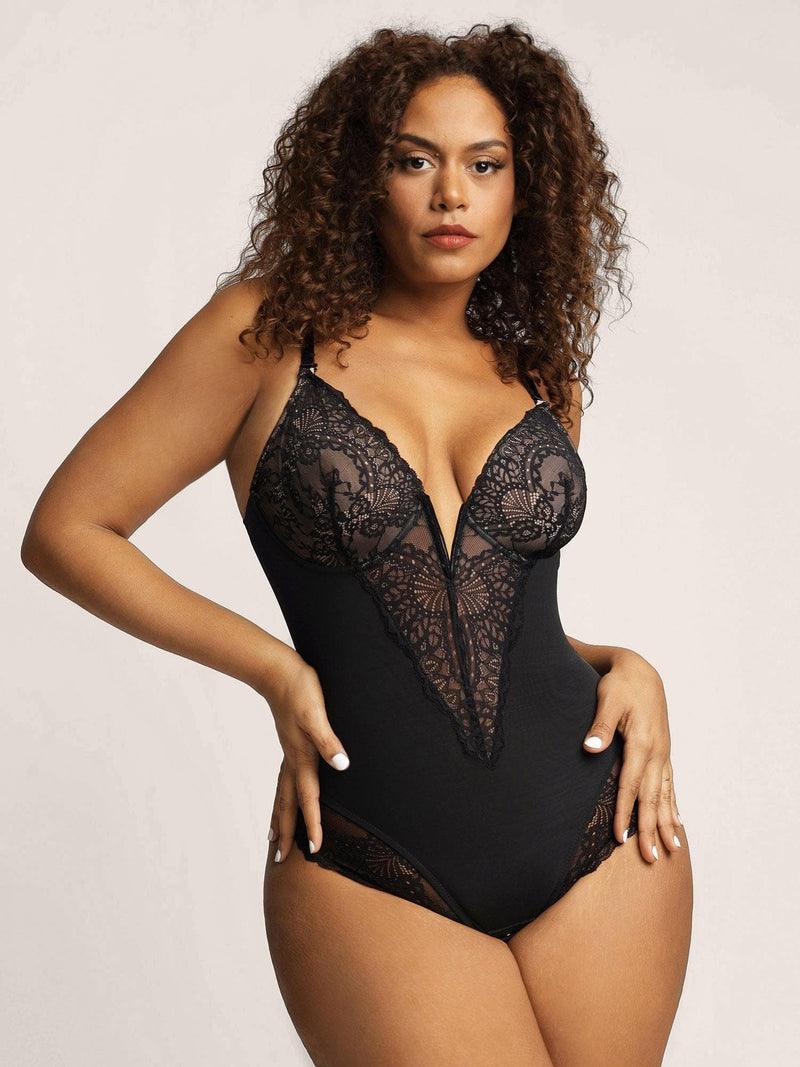 Body Modelador Feminino de Renda - Compre 1 Leve 2